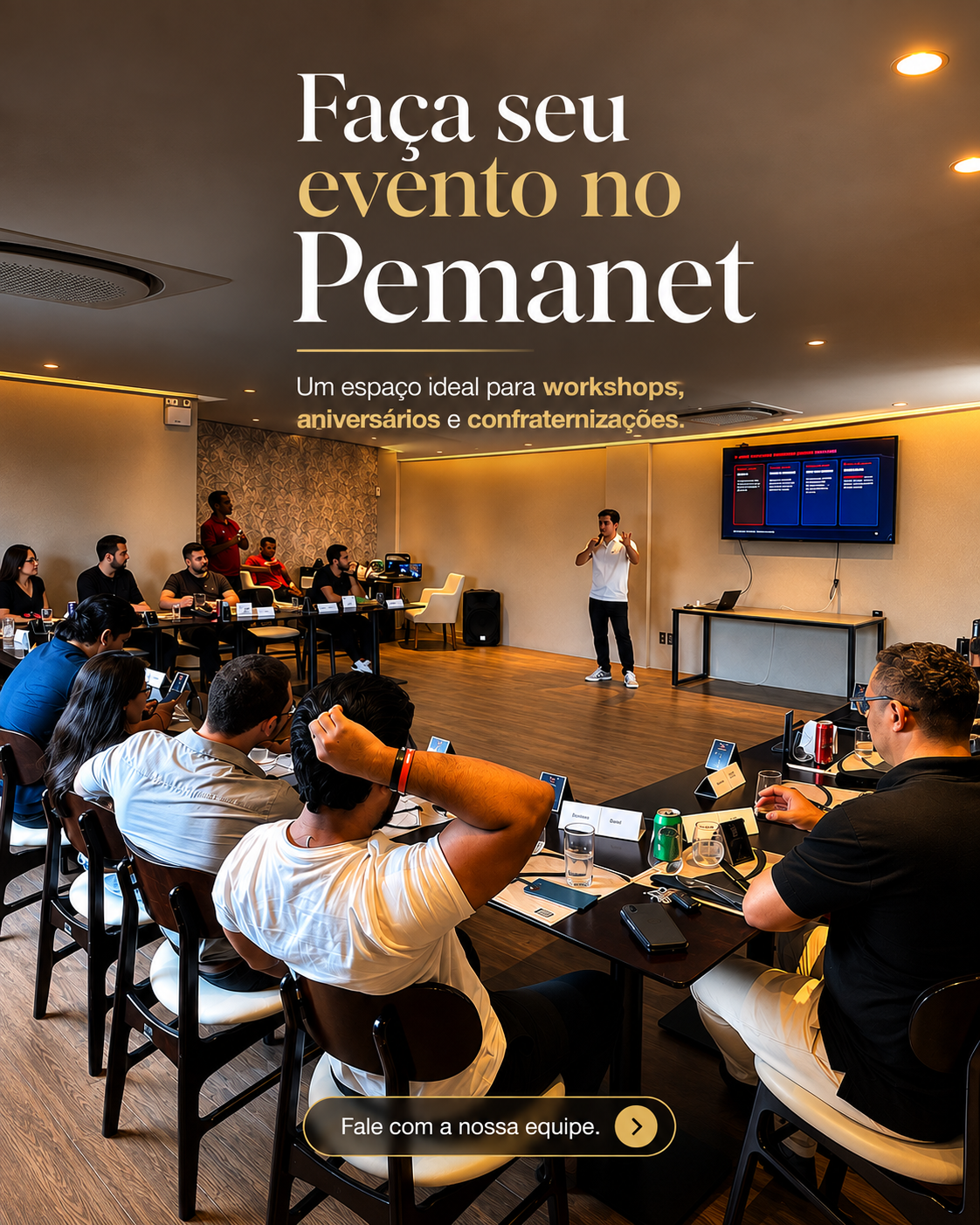 Espaço de eventos do Pemanet